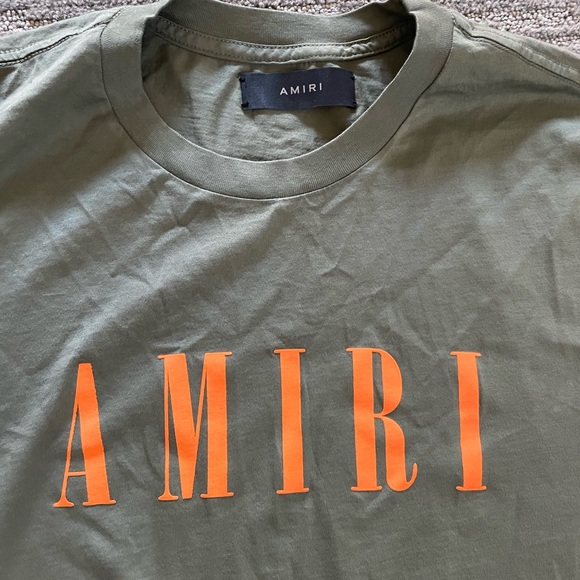 AMIRI Core T-Shirt Size: L Green - Picture 3 of 4
